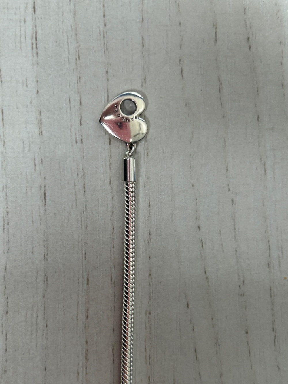 Pandora Silver Heart Toggle Bracelet - Picture 2 of 3